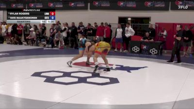 86 kg Quarters - Rylan Rogers, Lehigh Valley Wrestling RTC vs Tate Naaktgeboren, Cyclone Regional Training Center C-RTC
