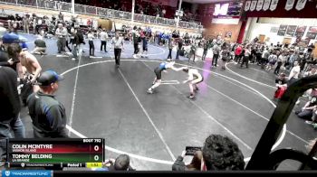 145 lbs Quarterfinal - Colin McIntyre, Vashon Island vs Tommy Belding, La Grande