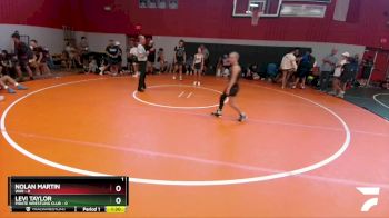 90 lbs Round 3 (6 Team) - Nolan Martin, WAR vs Levi Taylor, Pirate Wrestling Club