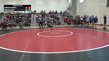 126 lbs Cons. Round 2 - Finn Hallam, CR Kennedy vs Madox Schmitz, Clear Creek-Amana