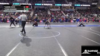 67 lbs Cons. Round 1 - Ryder Sowards, Pratt WC vs Gabriel White, Slyfox