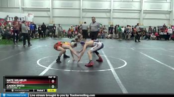 106 lbs Round 7 (10 Team) - Caden Smith, 84 Athletes vs Nate Wilhelm, All American