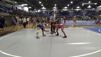 116 lbs Semifinal - Amiyah Hart, Toss Em Up vs Carissa Qureshi, Pounders WC