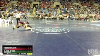 100 lbs Cons. Semi - Monica Boakye, Minot vs Eloise Jenner, South Border