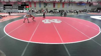 125 lbs 1st Place Match - Christian Guzman, North Central vs Andrew Punzalan, Wabash