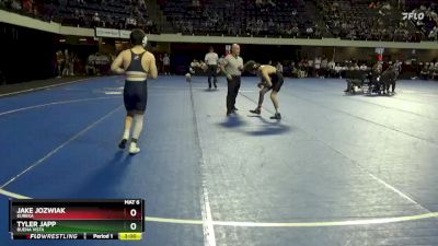 125 lbs Cons. Round 1 - Jake Jozwiak, Eureka vs Tyler Japp, Buena Vista