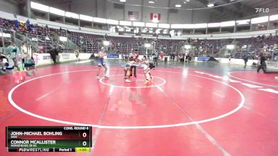 101 lbs Cons. Round 6 - Connor McAllister, Horseheads Sr HS vs John-Michael Bohling, SVEC