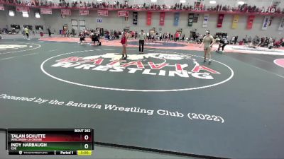 149 lbs Cons. Round 2 - Talan Schutte, Wisconsin-La Crosse vs Indy Harbaugh, Coe