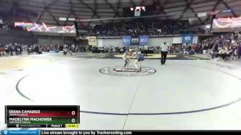 Cons. Round 3 - Madelynn Machowek, Aberdeen (Girls) vs Diana Camargo, Wapato (Girls)