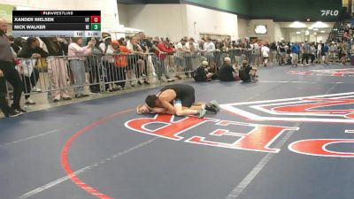 157 lbs Consi Of 64 #1 - Xander Nielsen, UT vs Nick Walker, DE