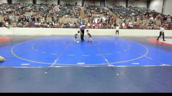 43 lbs Semifinal - Troy Henderson, Coweta Cobras Wrestling Club vs Israel Weinreich, Level Up Wrestling Center