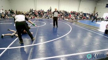 90 lbs Consi Of 4 - Maxwell Price, Glenpool Youth Wrestling vs JJ Ruesch, Owasso Takedown Club