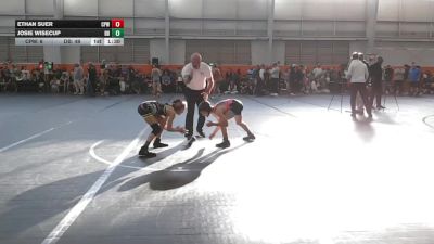 76 lbs Round 2 (6 Team) - Josie Wisecup, Dayton Bandits vs Ethan Suer, CP Wrestling
