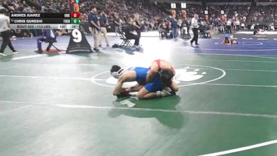 113 lbs Consi Of 16 #2 - Andres Juarez, Independence (CC) vs Chris Qureshi, Fountain Valley (SS)