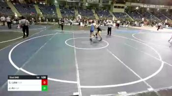 160 lbs Quarterfinal - Gabe Lake, Flathead Valley WC vs June An, Hub City WC