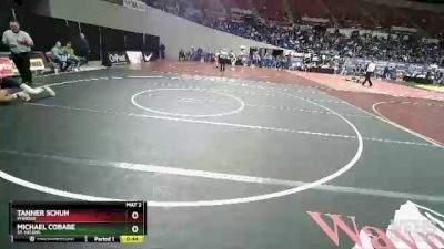 4A-106 lbs Cons. Round 1 - Michael Cobabe, St. Helens vs Tanner Schuh, Phoenix