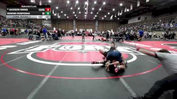 150 lbs Cons. Round 3 - Hunter Hospodka, Millard South vs Jackson Ewing, College Park
