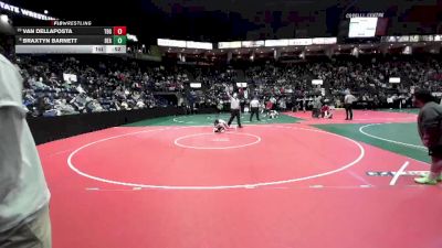 95 lbs Cons. Round 2 - Van Dellaposta, TBG1 vs Braxtyn Barnett, BEASTA