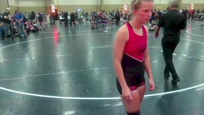 118 lbs Rr Rnd 5 - Beyonce` Espinosa, Ward Girls Wrestling vs Kameron Easter, Not Plain Jane's - Pink