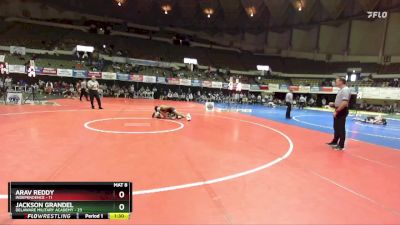 144 lbs Champ Round 1 (16 Team) - Arav Reddy, Independence vs Jackson Grandel, Delaware Military Academy