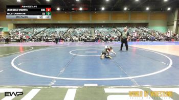 37 lbs 5th Place - Jesselle Medina, Red Star Wrestling Academy vs Riley Johnson, Eastern Oregon Elite
