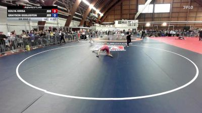 145B lbs Rr Rnd 2 - Kolya Krisa, Journeymen vs Grayson Eggleston, Journeymen