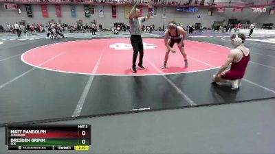 149 lbs Semifinal - Matt Randolph, Augsburg vs Dresden Grimm, Coe