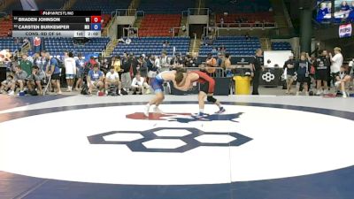 138 lbs Cons. Rd Of 64 - Braden Johnson, Wisconsin vs Carsten Burkemper, Missouri