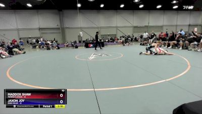 150 lbs Round 3 (8 Team) - Maddox Shaw, Pennsylvania vs Jaxon Joy, Ohio Blue