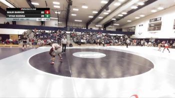 141 lbs Champ. Round 2 - Malik Barkor, Arcadia vs Ryan Kozdra, Springfield College