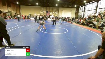 106 lbs Consolation - Logan Kerr, Dark Cloud Wrestling Club vs Ayden Collins, R.A.W.