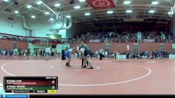 285 lbs Cons. Round 2 - Kysen Cox, Perry Meridian Wrestling Club vs Ethan Wood, Chesterton Wrestling Club