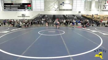 190 lbs Cons. Round 3 - Frank DiBenedetto, Long Beach Gladiators Wrestling vs Benny Feinberg, HF-L Wrestling