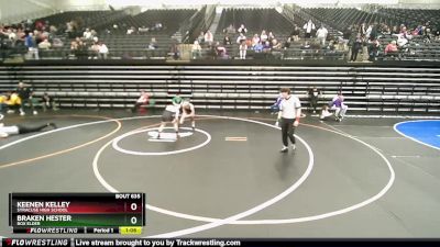 129 lbs Cons. Semi - Braken Hester, Box Elder vs Keenen Kelley, Syracuse High School