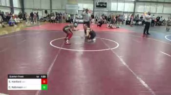 83 lbs Quarterfinal - Shane Hanford, Sebolt Wrestling Academy vs Chazz Robinson, Victory Elite