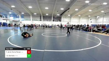 118 lbs Semifinal - Tarmarie De La Torre Perez, New Bedford vs Gianna Daniele, Minnechaug