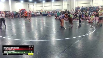 235 lbs Placement (16 Team) - Kinea Moore, RPA/Head Hunters Wrestling Club vs Aaliyah Grammer, Team STL Green