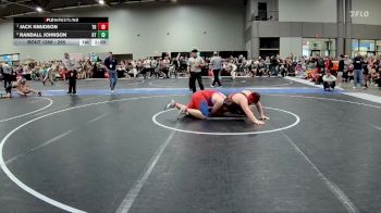 265 lbs Round 1 - Jack Knudson, Team Hawks vs Randall Johnson, OZ Trojan