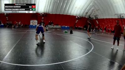 156-157 lbs Round 3 - Braydon Barbian, Waunakee vs Tristan Dauner Olson, Rochester Century