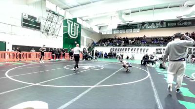 126 lbs Semifinal - Kayden Vasquez, South Hills vs Haskell Fay, Birmingham
