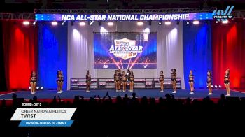 Cheer Nation Athletics - Twist [2025 L5 Senior - D2 - Small Day 2] 2025 NCA All-Star National Championship
