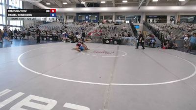 126 lbs Cons. Rd Of 16 - Tre Hallford, Team Idaho vs Daniel Benavides