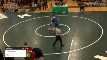 5th Place - Elijah Thrasher, Bridgewater-Raynham vs Ryan Hsu, Norwood