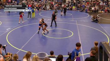 126 lbs Quarterfinal - Nola Buchanan, Franklinville vs Kaitlyn Mieczkowski, Sweet Home