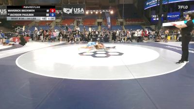 144 lbs Cons. Rd Of 16 - Maverick Beckwith, NY vs Jackson Paulsen, MO