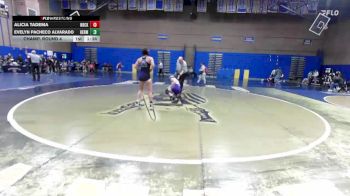 115lbs Champ. Round 4 - Evelyn Pacheco Alvarado, Hermiston (Girls) vs Alicia Tadema, North Creek (Girls)