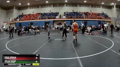 138 lbs Cons. Round 4 - Micah Nash, St. Mary`s Ryken vs Cole Genua, McDonogh School