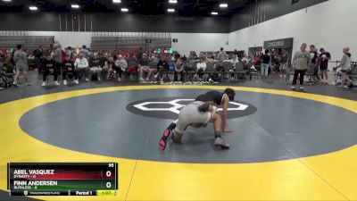 95 lbs Placement Matches (8 Team) - Abel Vasquez, Dynasty vs Finn Andersen, Ruthless