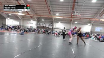 190 lbs Cons. Round 7 - Macey Couch, Whiteland Community vs Kira Maassen, Elyria High School