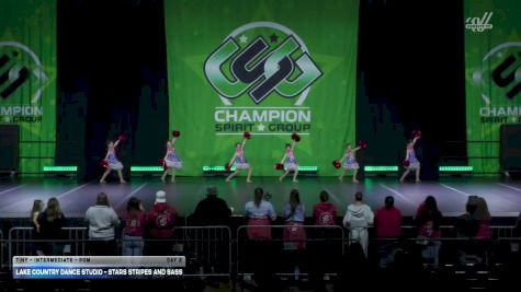 Lake Country Dance Studio - Stars Stripes and Sass [2026 Tiny - Intermediate - Pom Day 2] 2026 CSG Dance Grand Nationals
